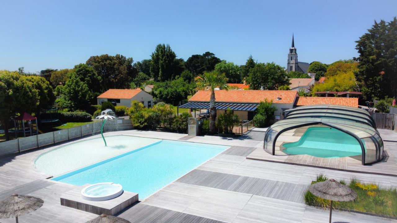 Camping Le Village De La Mer Les Moutiers Экстерьер фото