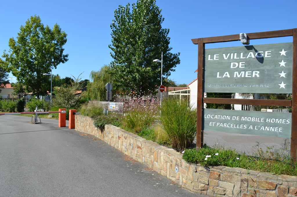 Camping Le Village De La Mer Les Moutiers Экстерьер фото
